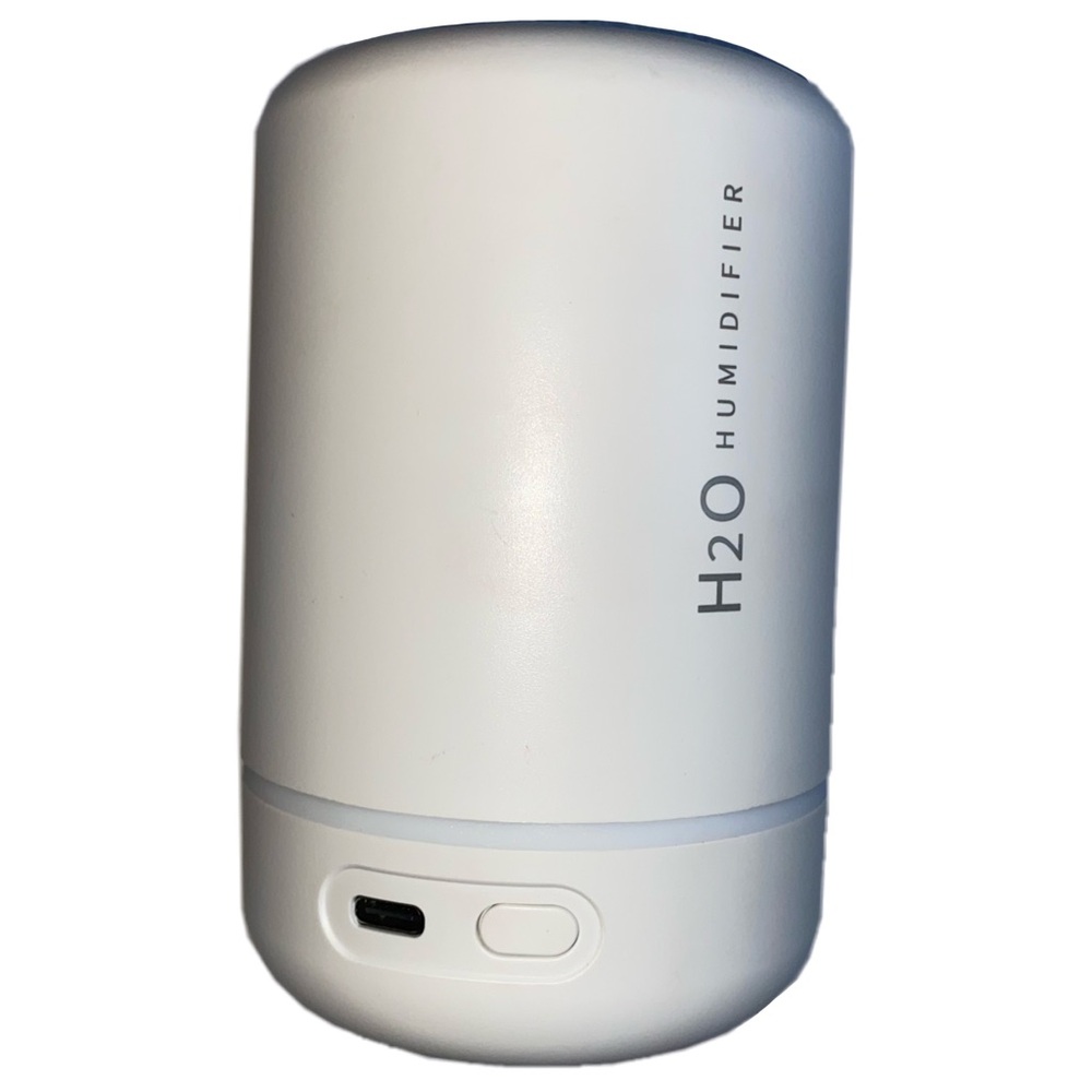 Saunana Portable Mini Humidifier USB Powered 300ml, White